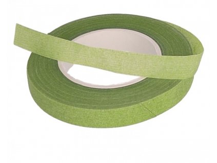floristická páska, světle zelená, 1,2 cm