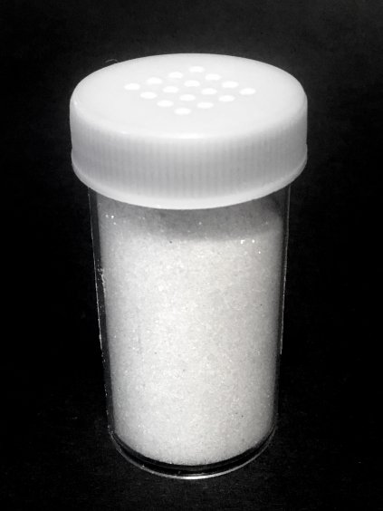 Glitry-sypké, třpytky, BÍLÁ, cca 20g/bal.