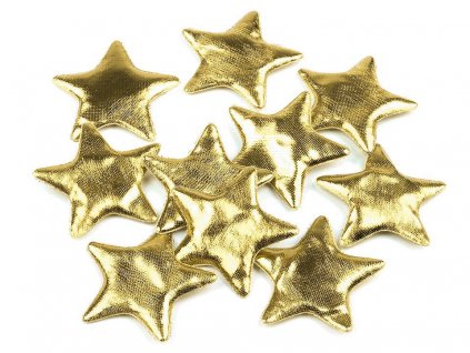 hvězdičky, zlaté