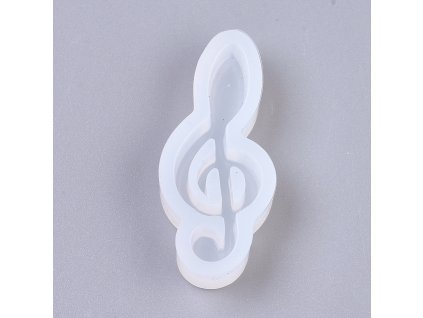 silikonová forma, houslový klíč (2)