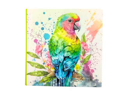 papoušek, sketchbook