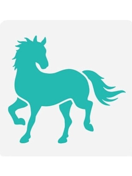 ŠABLONA, MOTIV KONĚ 7