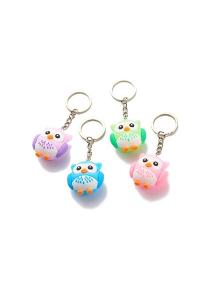 klíčenka, přívěšek, sova (1)