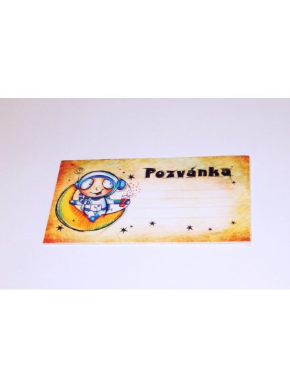 pozvánka kosmonaut