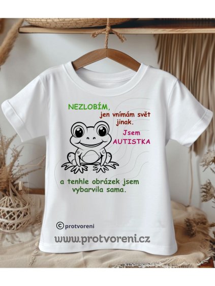 ŠABLONA AUTISTA ŽABKA
