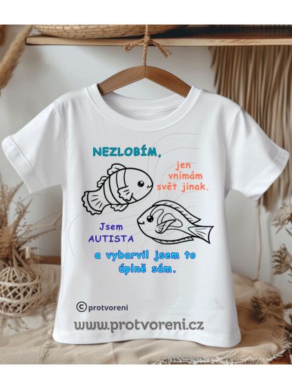 ŠABLONA AUTISTA RYBKY
