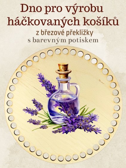 dno na hačkovane kosiky