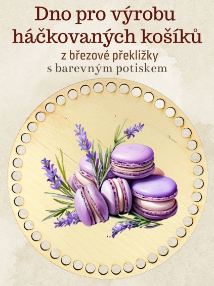 LEVANDULE MAKRONKY