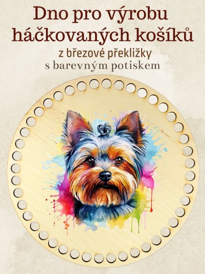 dno na hačkovane kosiky