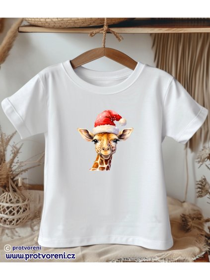 tsp bílé tričko dětské bílá barva trička blond dlouhé vlasy