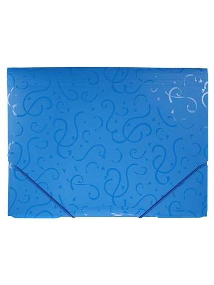 302305 modrá složka se vzorem a4