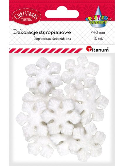 649492 dekorace polystyren vločky