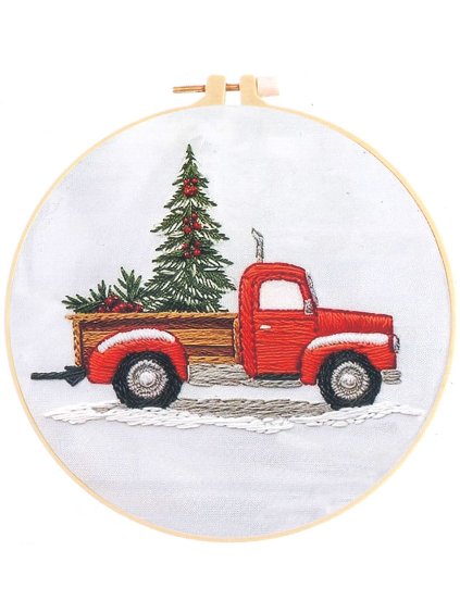 649468 vyšívací sada auto