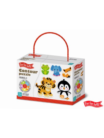 w022070 PUZZLE DĚTSKÉÉ ZOO