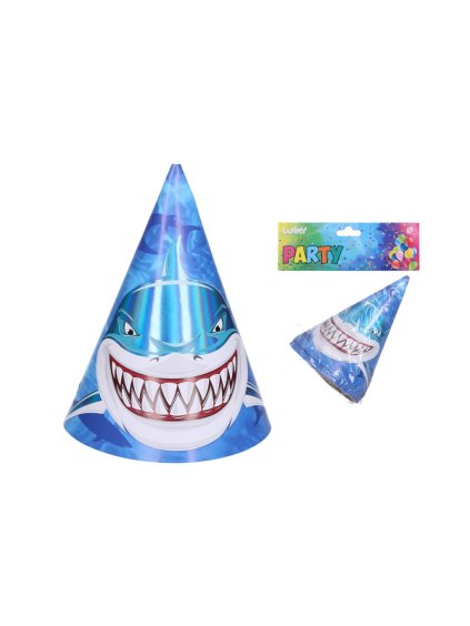 w039231 párty kloboučky žralok