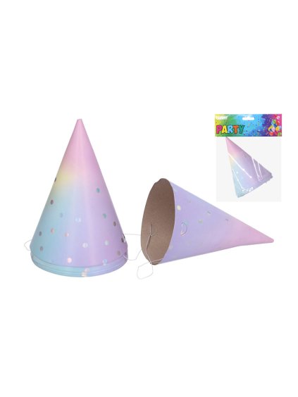 w039253 párty kloboučky pastel