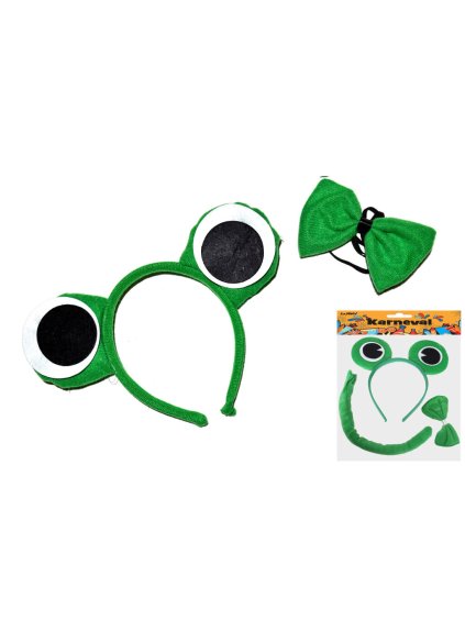 w880244 karnevalový set žába