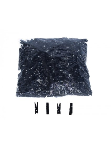 kolíčky, kulíky, černé