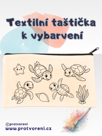 taštička k vybarvení mořský sevět