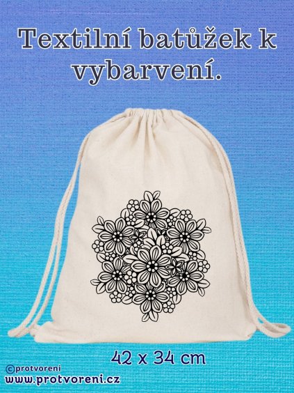 batoh k vybarvení TBJOM07