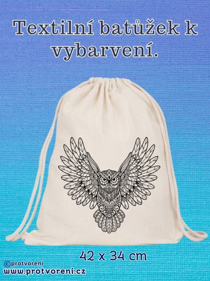 batoh k vybarvení TBJOM15