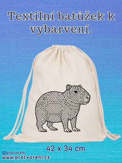 batoh k vybarvení TBJOM18