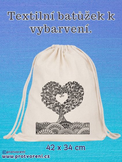 batoh k vybarvení TBJOM26