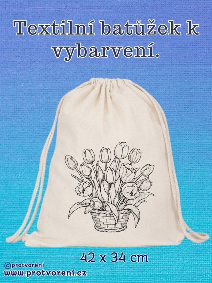 batoh k vybarvení TBJOM34