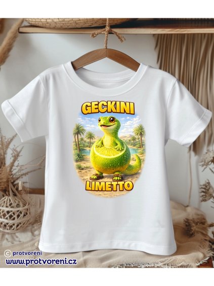 TSP523 bílé tričko dětské bílá barva trička