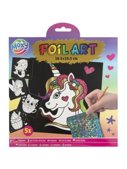 FOIL ART  - jenorožec 100103