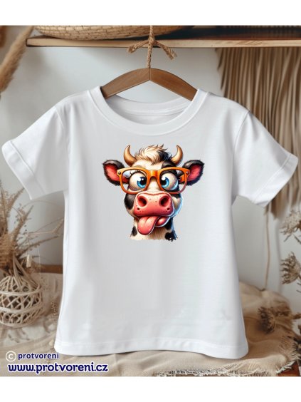 Tsp529 bílé tričko dětské bílá barva trička