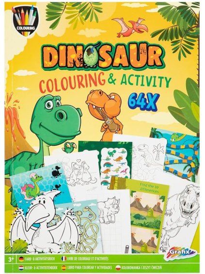 150101 activity book dinosaur