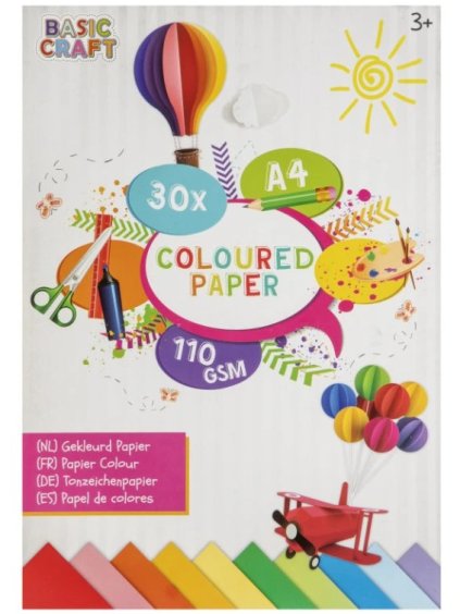 CR0051 BAREVNÉ PAPÍRY