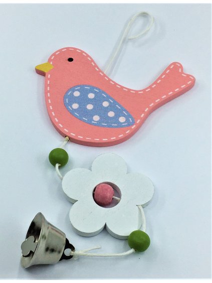 HY 50007, ptáček, růžový