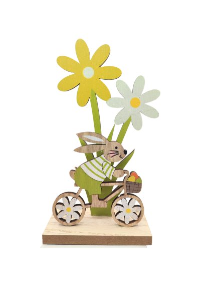 dřevěná dekórace, zajíček