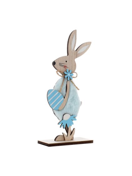 zajíček, modrý, dekorace