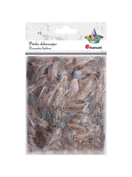 Pírka, PŘÍRODNÍ HNĚDÁ, 3g/bal.