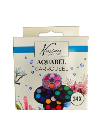 Ar052805 akvarelové barvy 24 ks