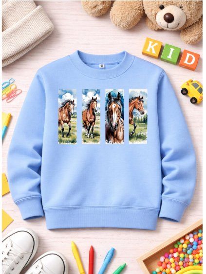 MODRÁ MIKINA MSPD03