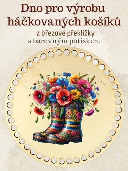 NNF823 dno na hačkovane kosiky