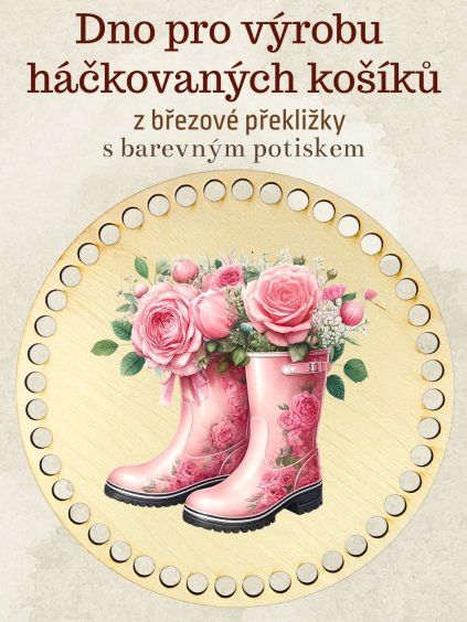 NNF822 dno na hačkovane kosiky