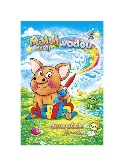 maluj vodou dvorecek