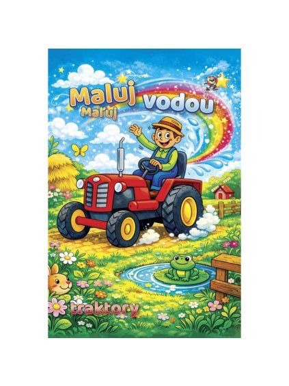 maluj vodou traktory