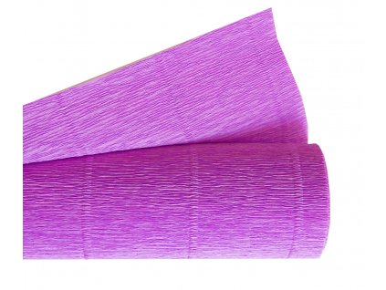 BALENÍ 50 cm x 70 cm krepový papír, tvarovatelný, barva fialovorůžová