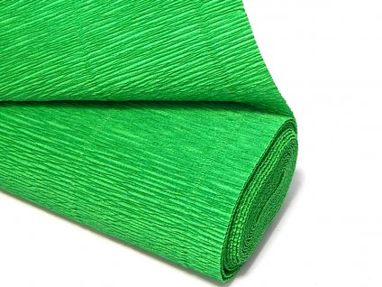 BALENÍ 50 cm x 70 cm krepový papír, tvarovatelný, barva zelená