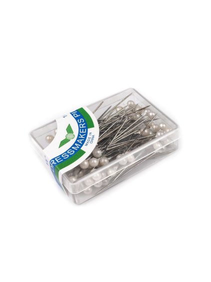 Špendlíky, PERLEŤ, 3,8 cm, cca 100ks/bal.