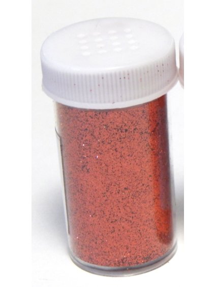 Glitry - třpytky sypké, 20g, ČERVENÉ, 1ks