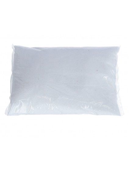 Písek dekorační BÍLÝ 1 kg