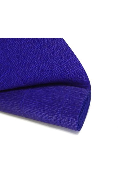 555, Krepový papír, tvarovatelný, 50 cm x 2,5 m, barva tmavě modrá