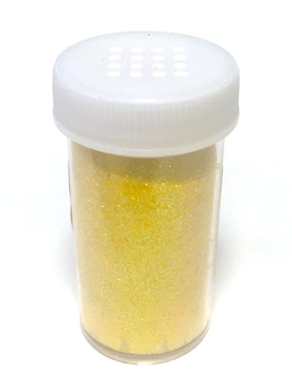 Glitry-sypké, třpytky, žlutá, 20g/bal.